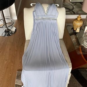 Blue special event dress or wedding guest dress